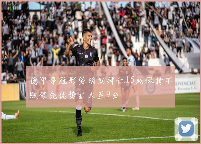 德甲争冠形势明朗拜仁15轮保持不败领先优势扩大至9分